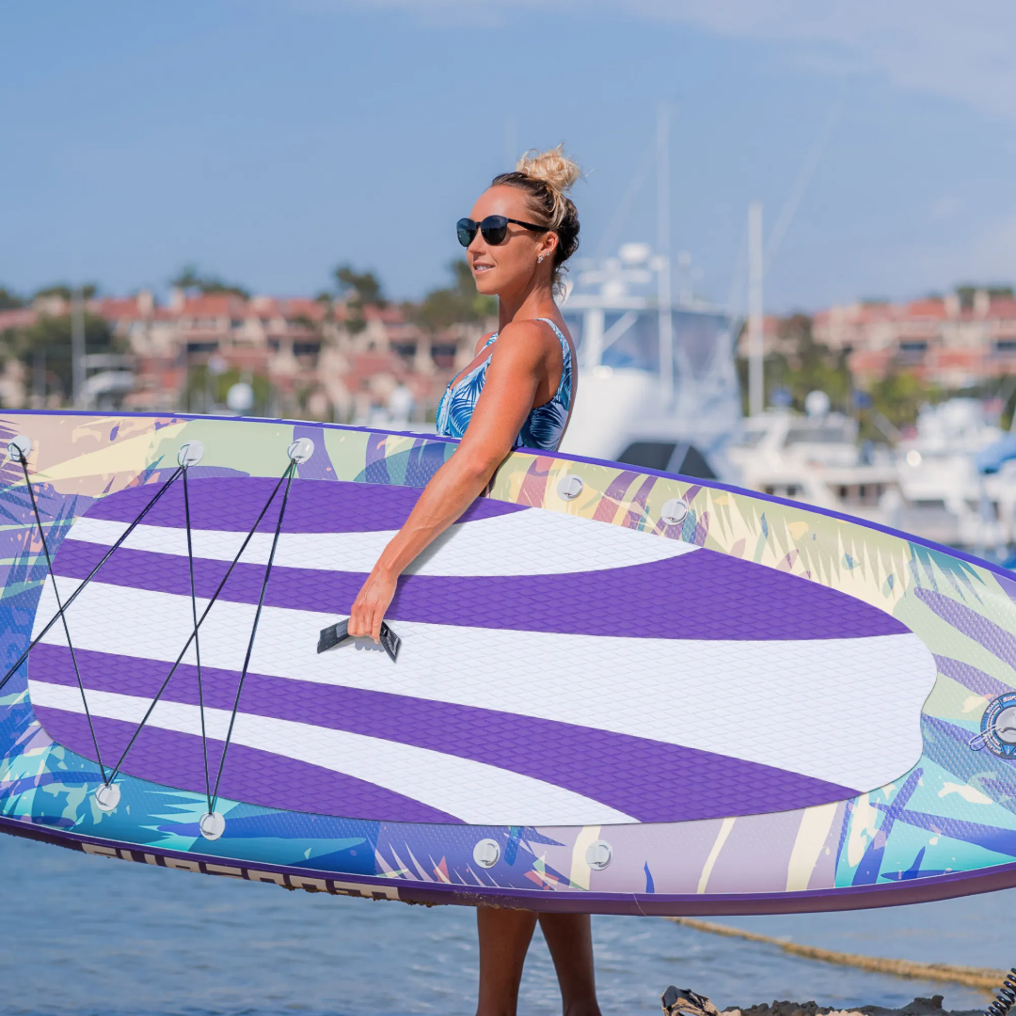 10'6" all round scenery style inflatable paddle board｜Supzoom