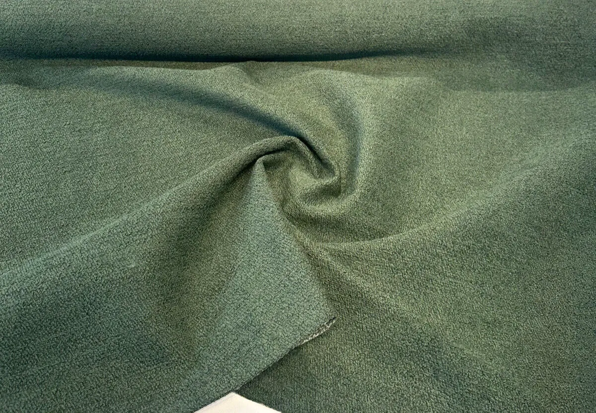 Bella Boucle Green Ivy Home Decor Luxury Upholstery Fabric By The Yard