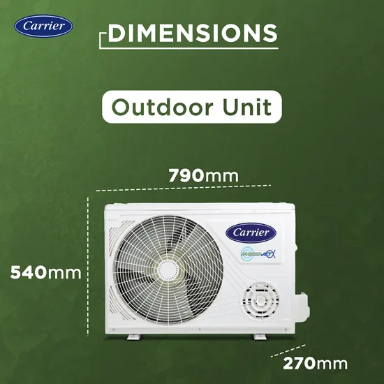 Carrier  XPERT EDGE FXi 1.5 Ton 3 Star Star Split Inverter AC CAI19PE3R35F0