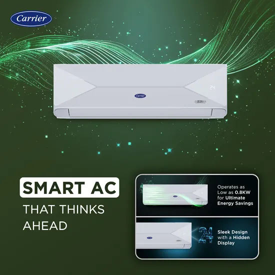 Carrier  XPERT EDGE FXi 1.5 Ton 3 Star Star Split Inverter AC CAI19PE3R35F0