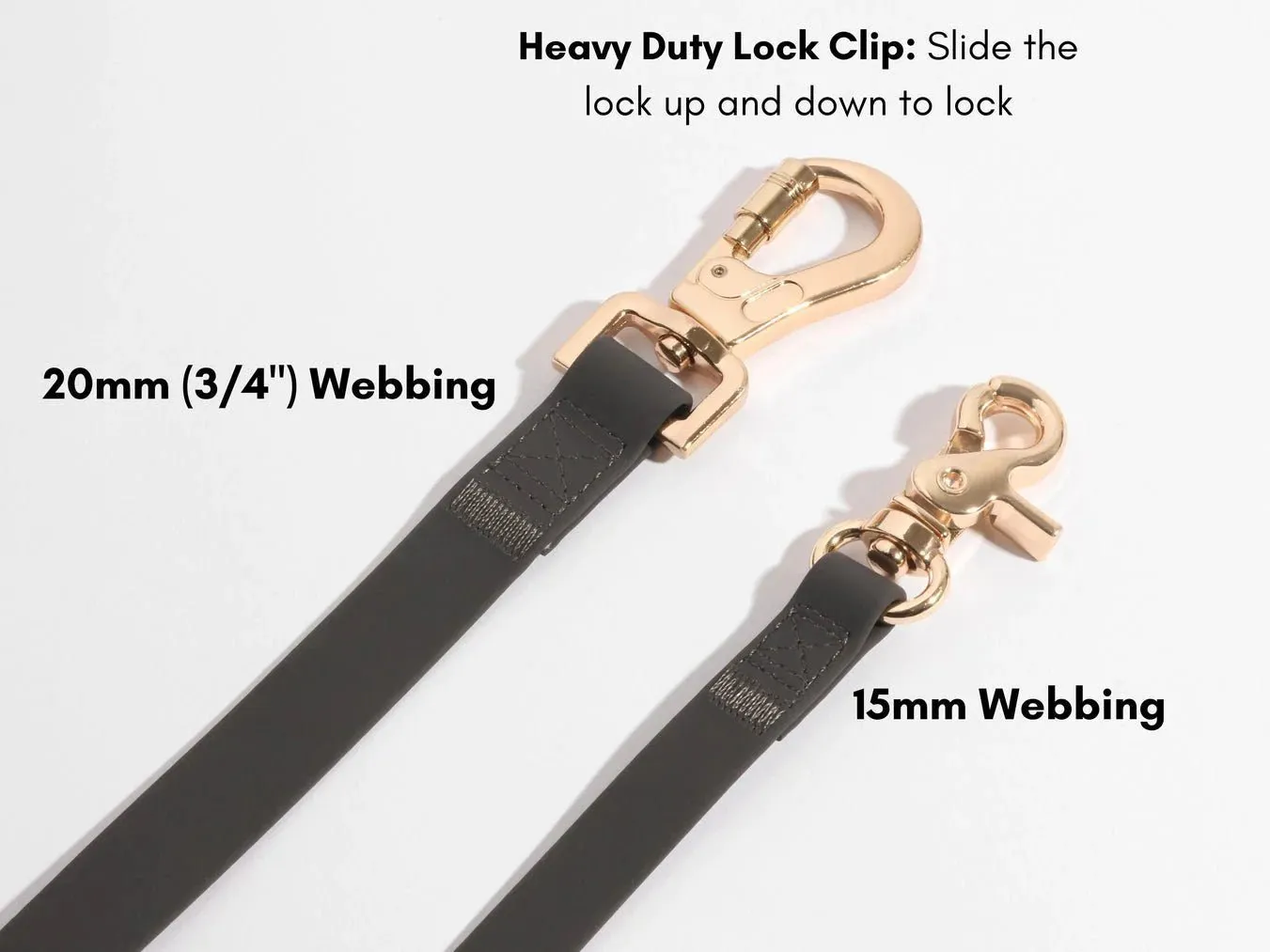 Cherry Red Hands-Free Waterproof Leash