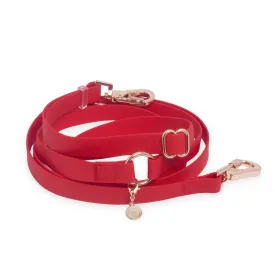 Cherry Red Hands-Free Waterproof Leash