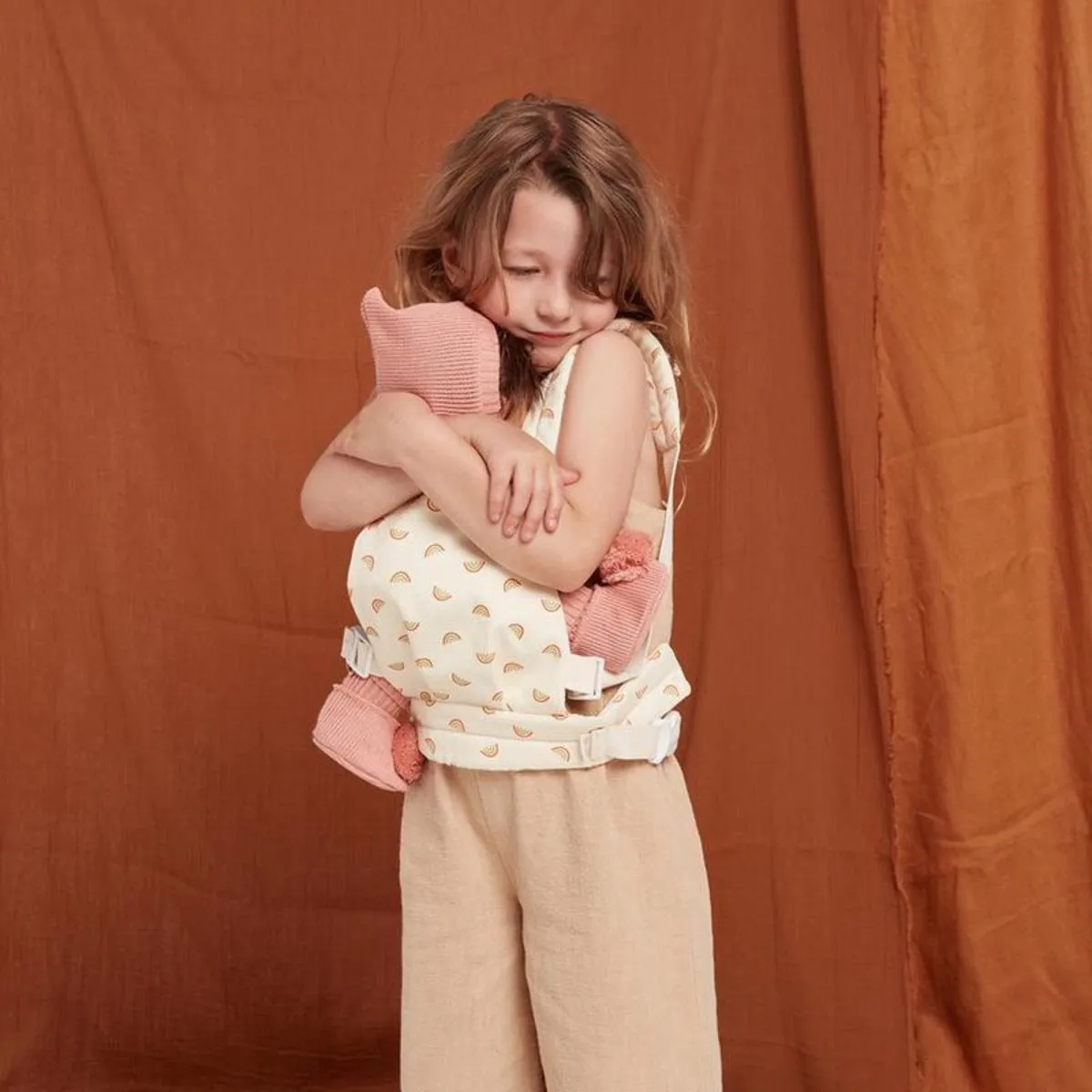 Dinkum Doll Rainbow Carrier by Olli Ella