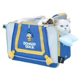 Disney Mickey series Donald Duck multifunctional hand-held crossbody large-capacity pet cat dog travel backpack