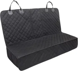 Dog Car Seat Cover for Back Seat 100% Waterproof Car Seat Cover Protector for Dogs in Car Nonslip Scratch Proof Durable Dog Seat Cover for Cars SUV &Truck
