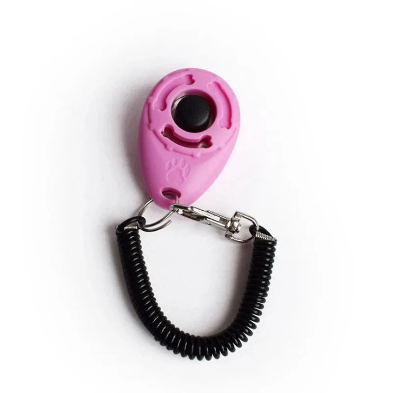 Dog Training Clicker Adjustable Wrist Strap