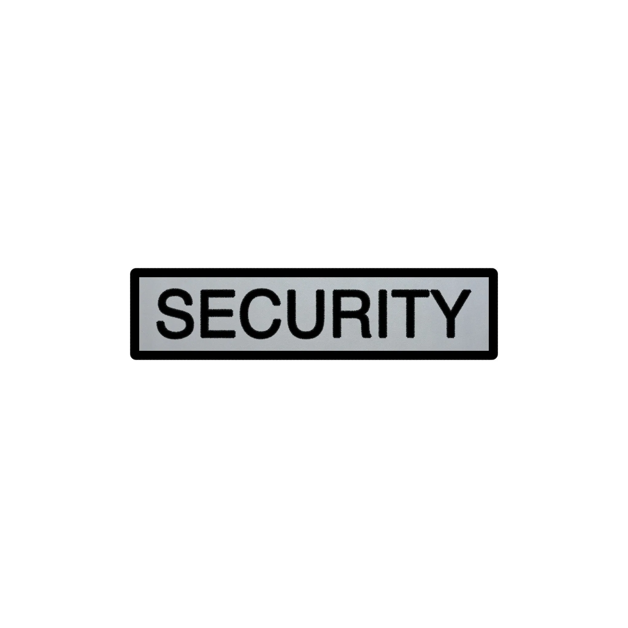 Embroidered Reflective ID Patch - 1.5" x 6"
