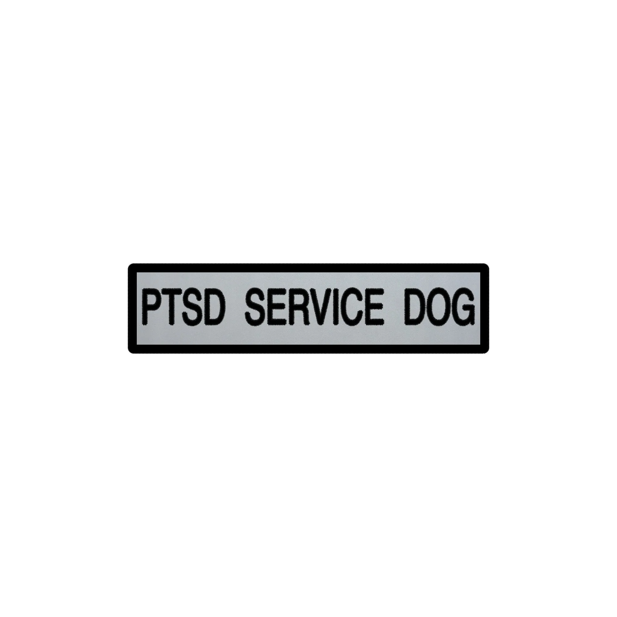 Embroidered Reflective ID Patch - 1.5" x 6"