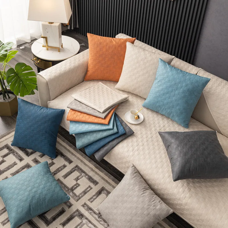 Etta Faux Leather Waterproof Versatile Couch Cover