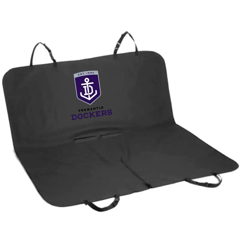 Fremantle Dockers AFL Car Pet Carpet Seat Hammock Cover