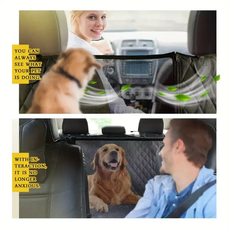 Large Pet Dog Seat Cover for Truck SUV Car Back Seat Protector Hammock Mat
