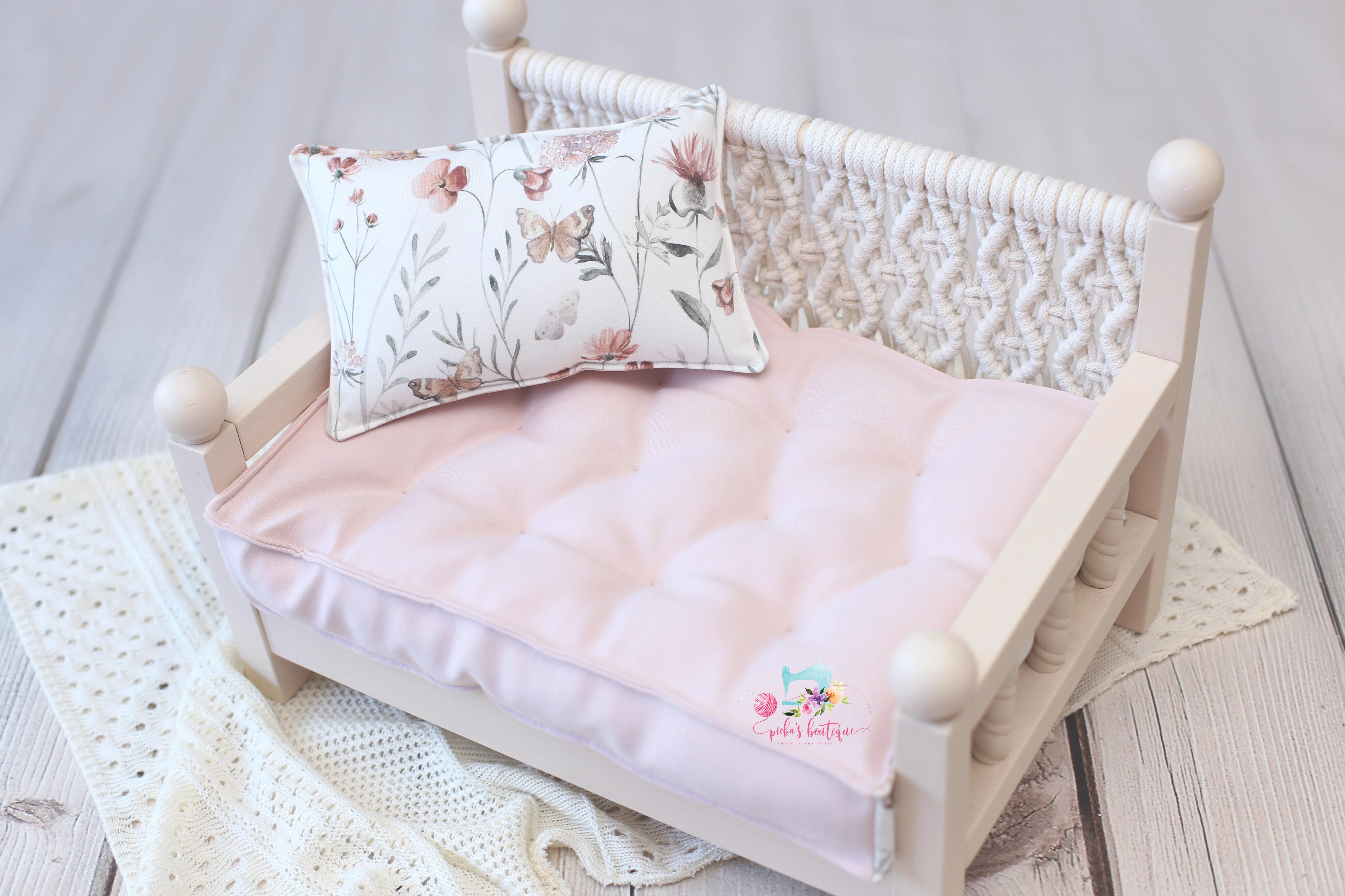 Made to Order REVERSIBLE 2 Color Butterfly Field- NB Mattress