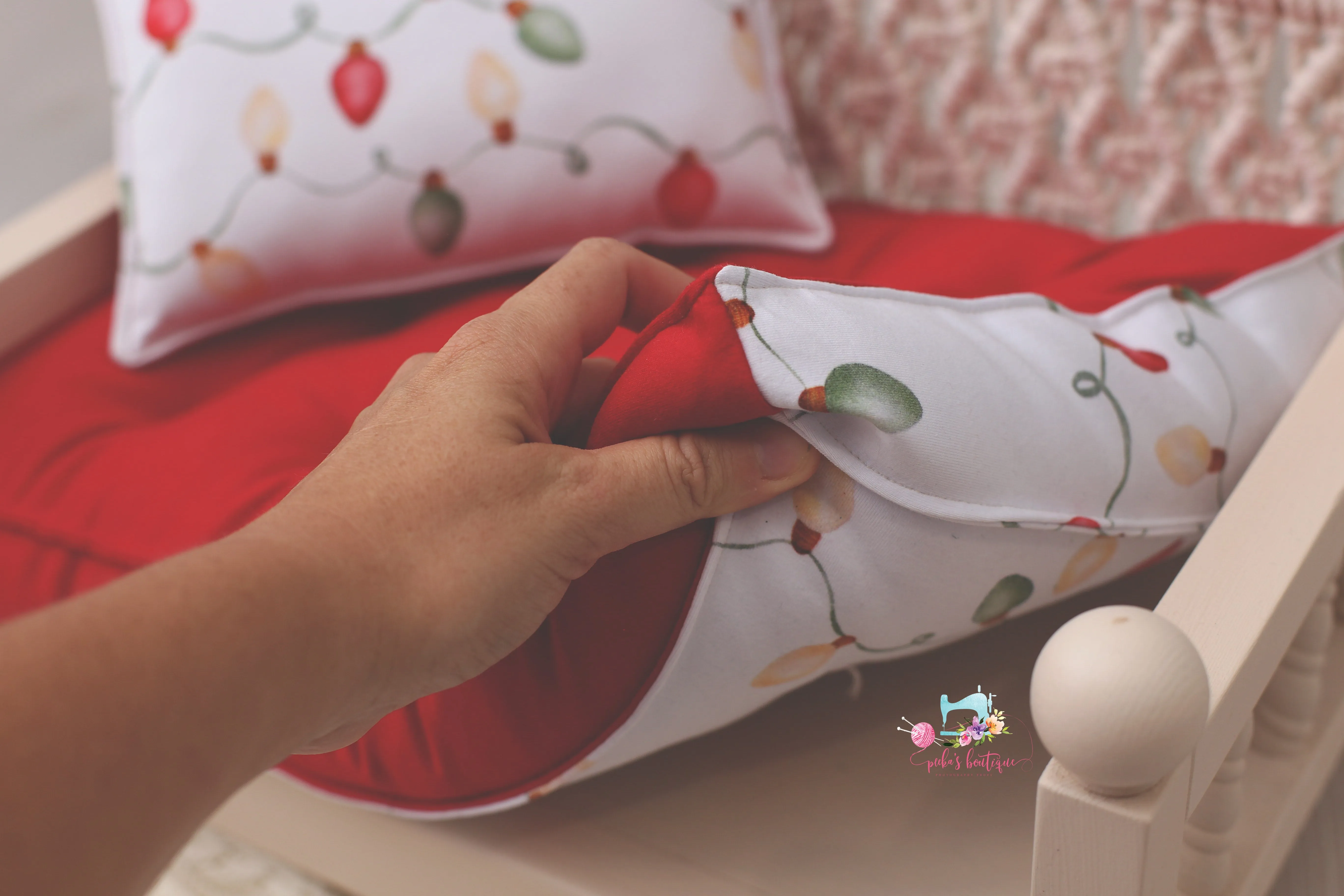 Made to Order REVERSIBLE 2 Color Christmas Lights- NB Mattress