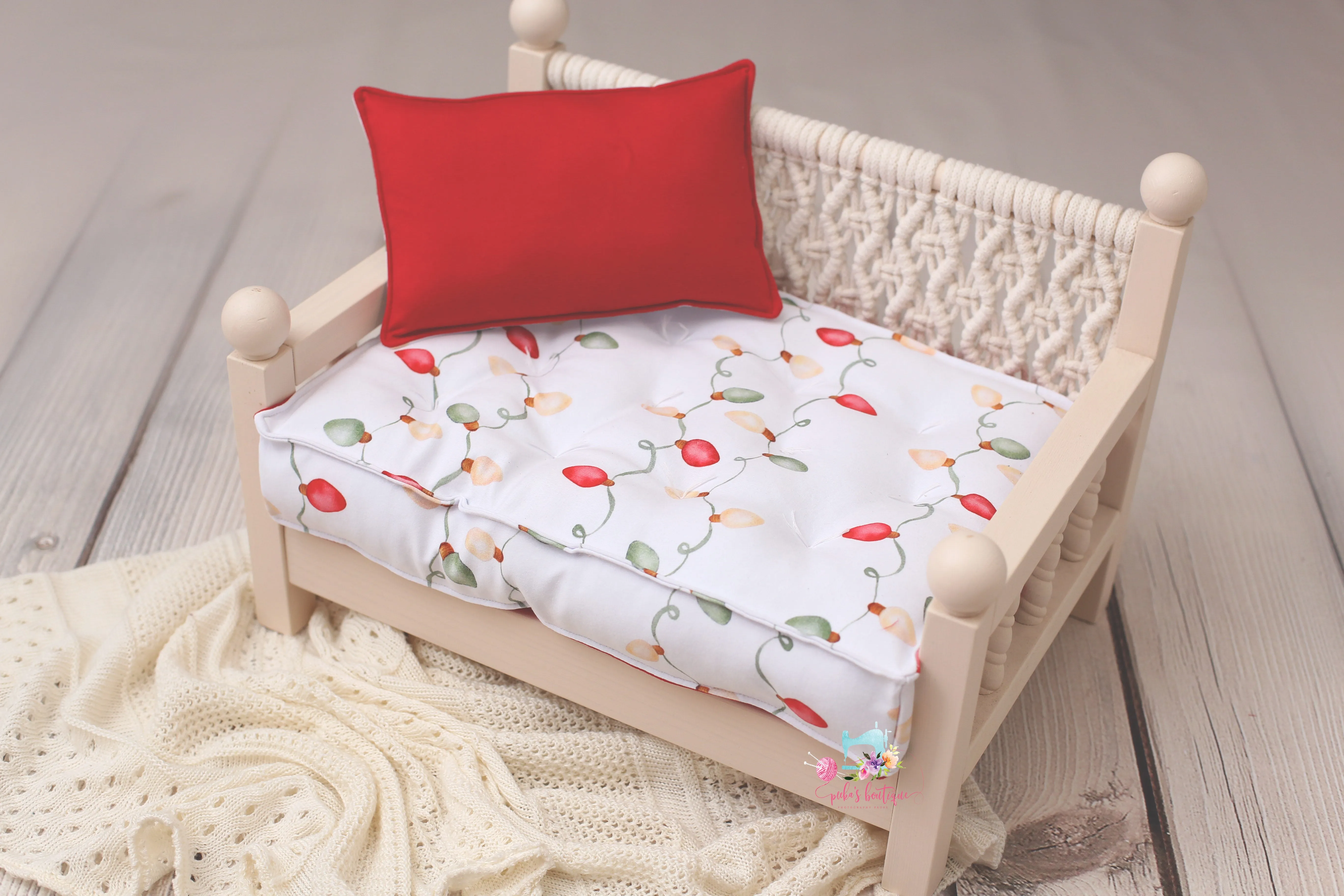 Made to Order REVERSIBLE 2 Color Christmas Lights- NB Mattress