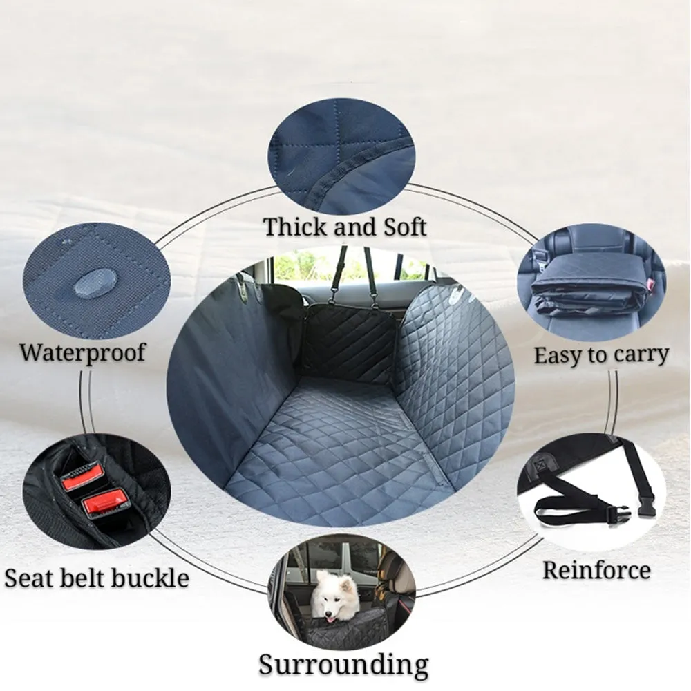 Pet Car Seat Cover Hammock Rear Protector Mat for Truck SUV