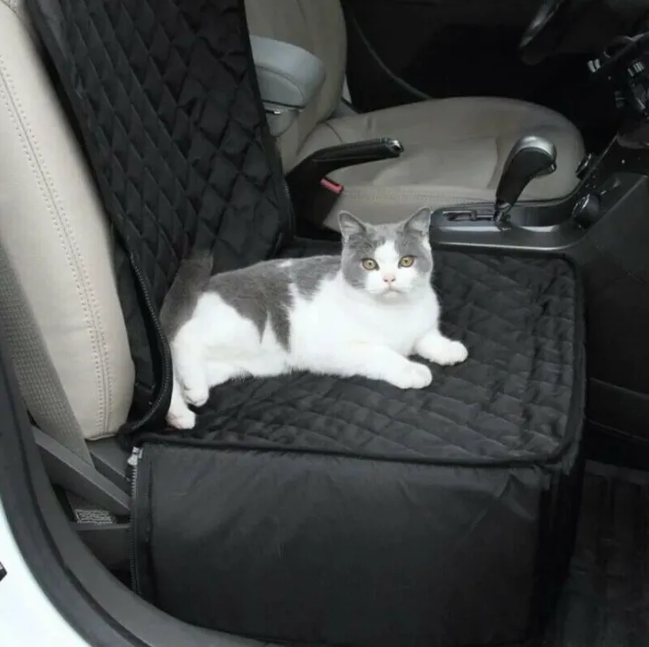 Pet Dog Water Resistant Front Seat Car Seater Cover Protector Mat