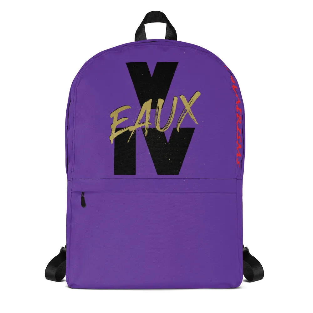 PURPLE & GOLD V EAUX IV Backpack