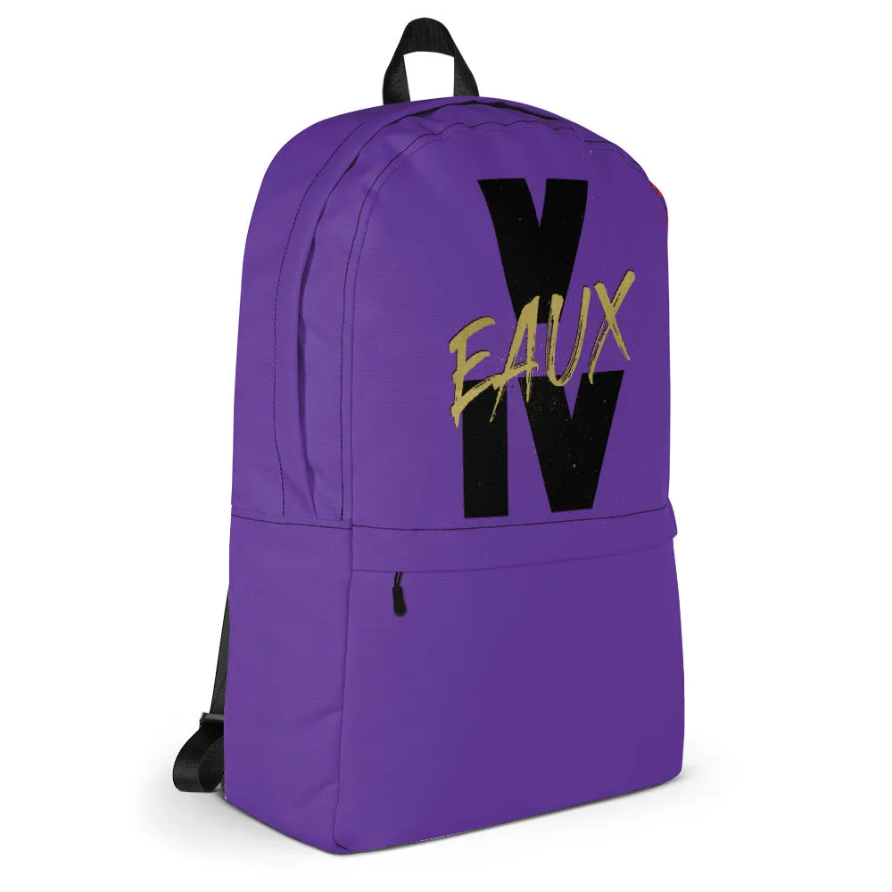 PURPLE & GOLD V EAUX IV Backpack