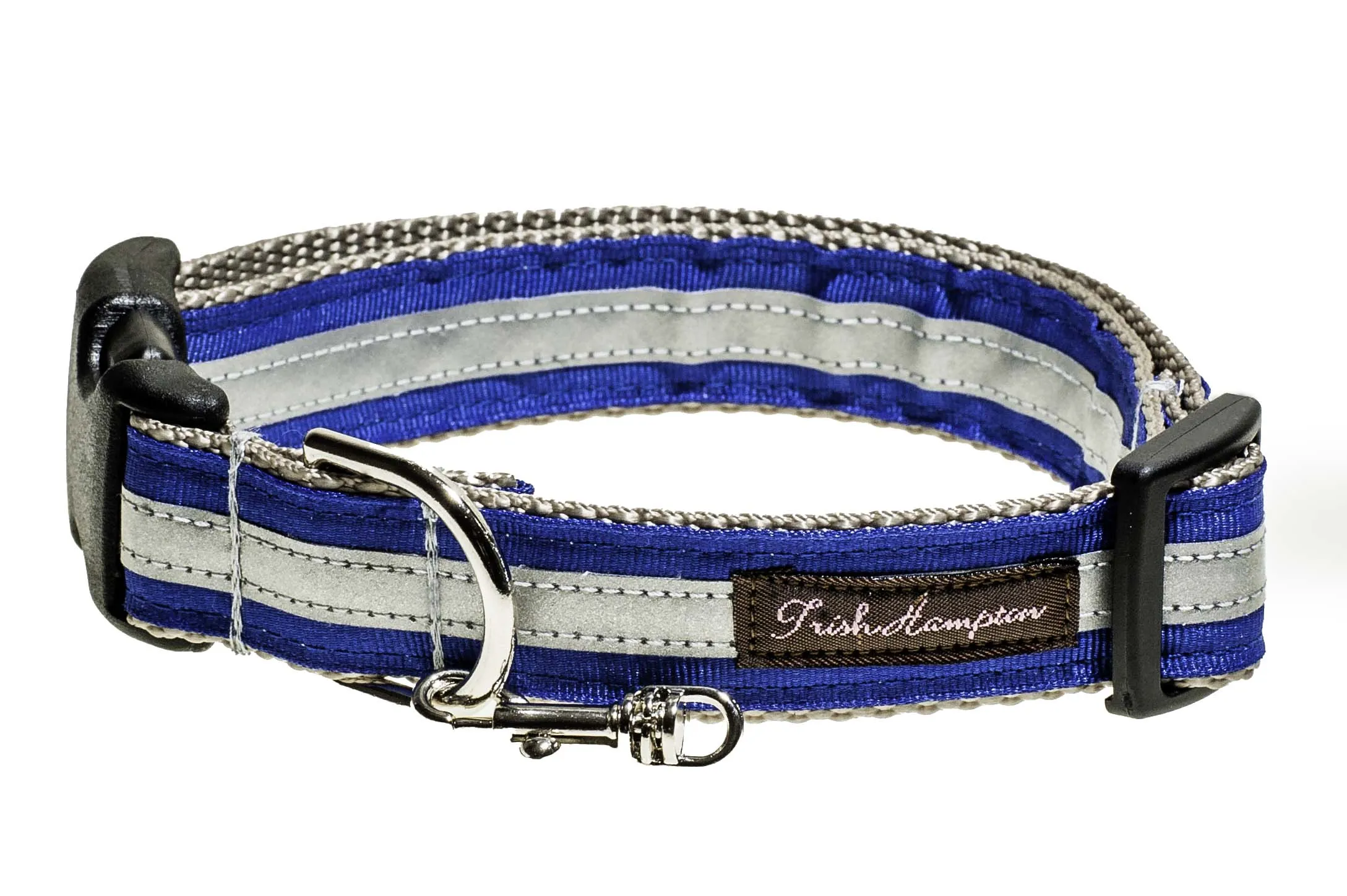 Royal Blue Reflective - 3M -  Dog Collar - 413