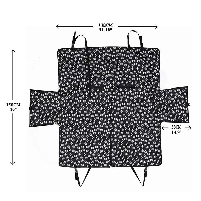 Waterproof Rear Back Pet Dog Car Seat Cover