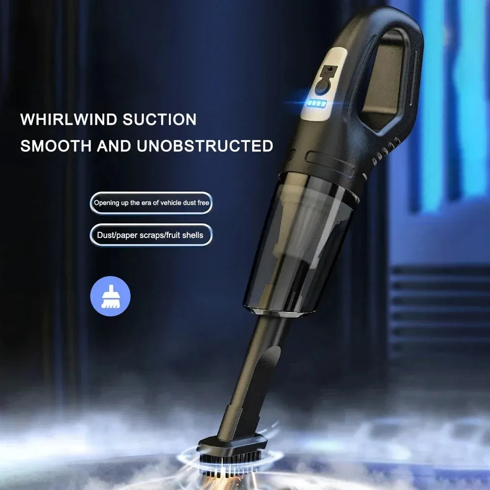 XIAOMI Car Power Vacuum Cleaners 9800000Pa Mini Portable Handheld USB Recharging Cordless Dust Cleaner Household Indoor Cleaning
