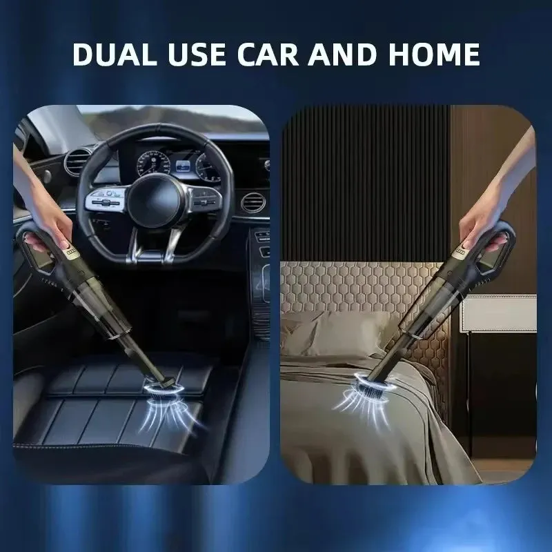 XIAOMI Car Power Vacuum Cleaners 9800000Pa Mini Portable Handheld USB Recharging Cordless Dust Cleaner Household Indoor Cleaning