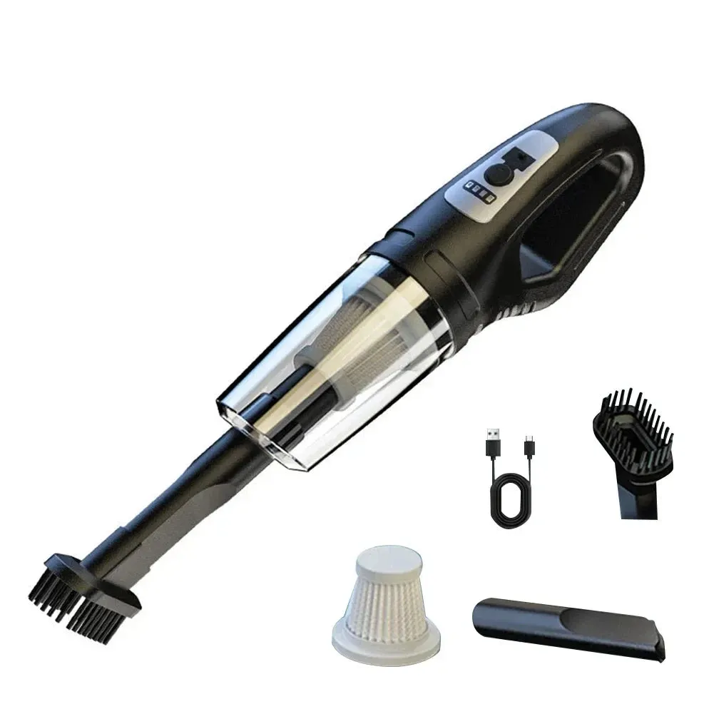 XIAOMI Car Power Vacuum Cleaners 9800000Pa Mini Portable Handheld USB Recharging Cordless Dust Cleaner Household Indoor Cleaning