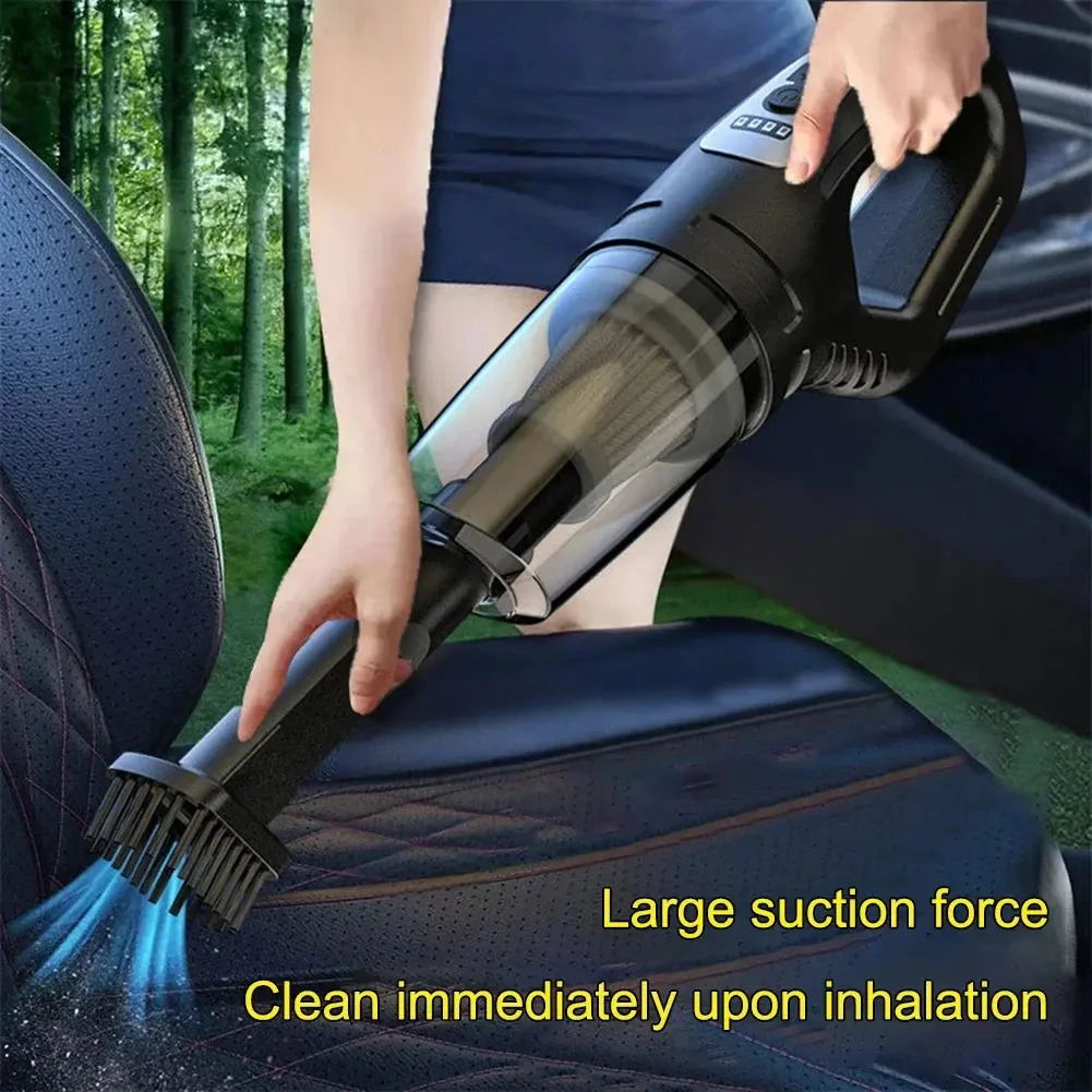 XIAOMI Car Power Vacuum Cleaners 9800000Pa Mini Portable Handheld USB Recharging Cordless Dust Cleaner Household Indoor Cleaning
