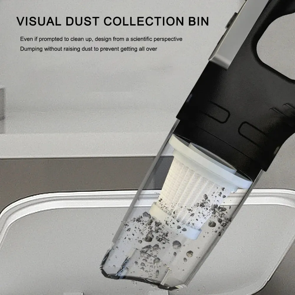 XIAOMI Car Power Vacuum Cleaners 9800000Pa Mini Portable Handheld USB Recharging Cordless Dust Cleaner Household Indoor Cleaning