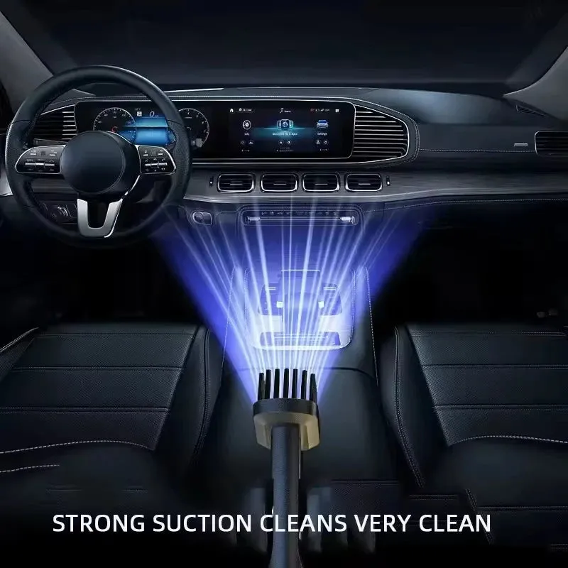 XIAOMI Car Power Vacuum Cleaners 9800000Pa Mini Portable Handheld USB Recharging Cordless Dust Cleaner Household Indoor Cleaning