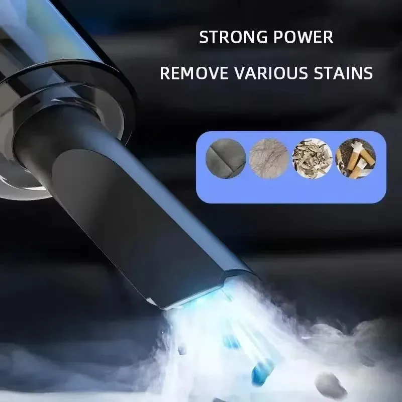 XIAOMI Car Power Vacuum Cleaners 9800000Pa Mini Portable Handheld USB Recharging Cordless Dust Cleaner Household Indoor Cleaning