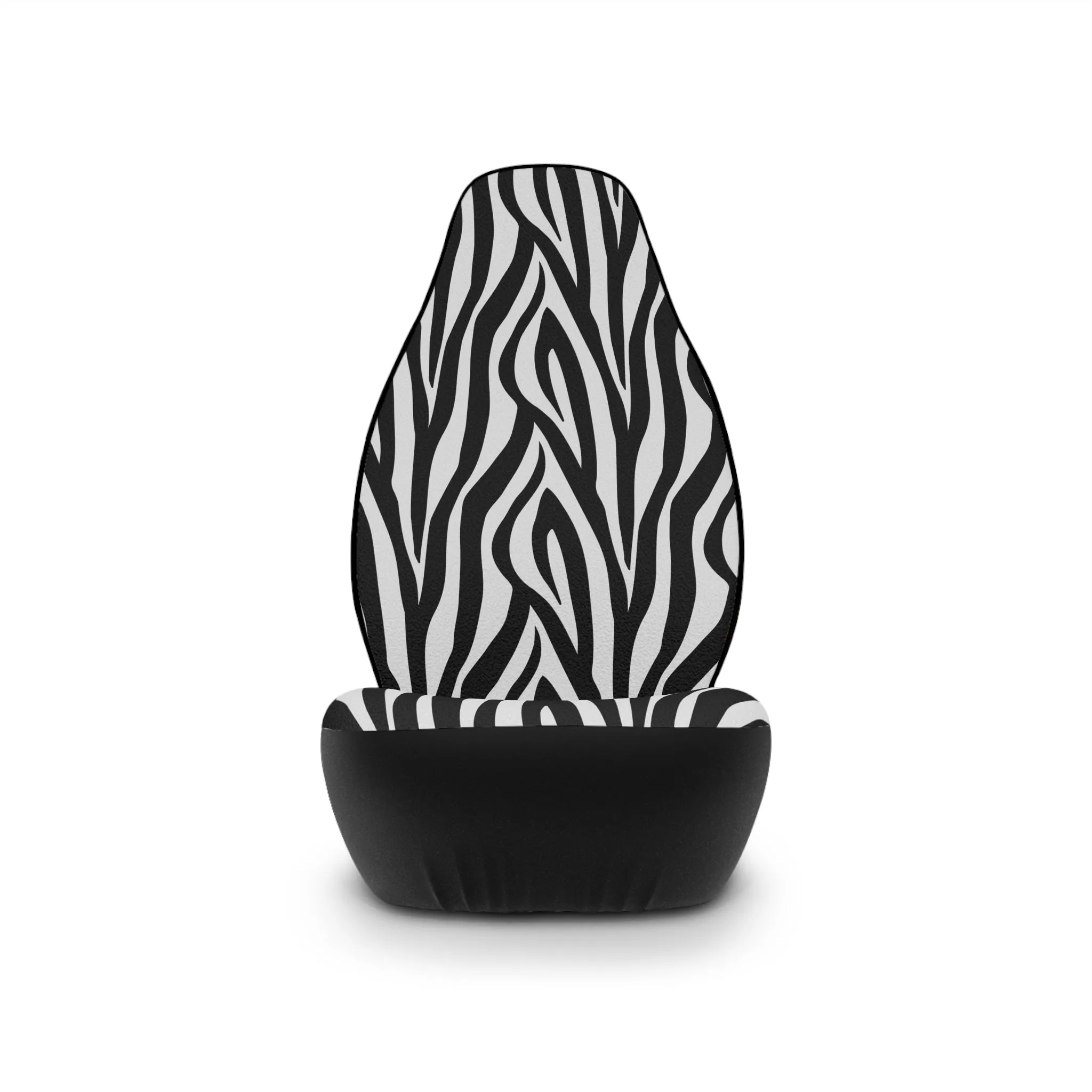 Zebra Print Car Seat Cover